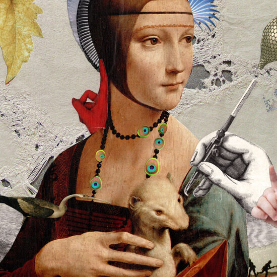 La dame à l'hermine.