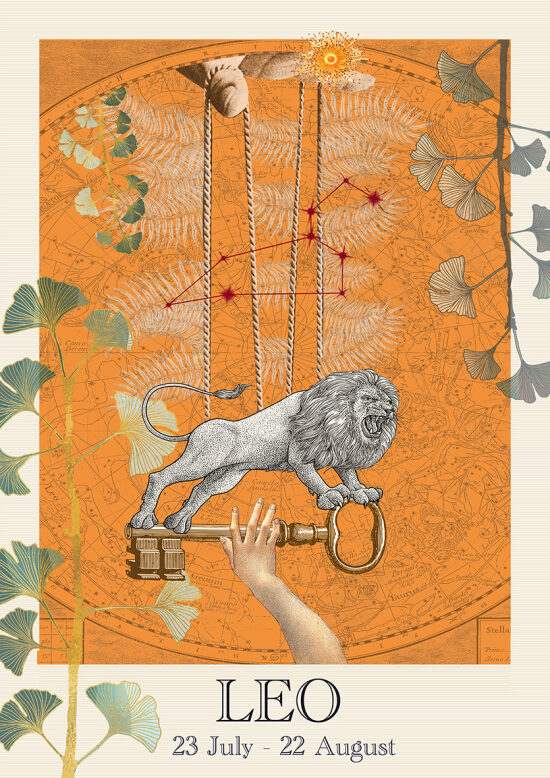 Signe du lion.