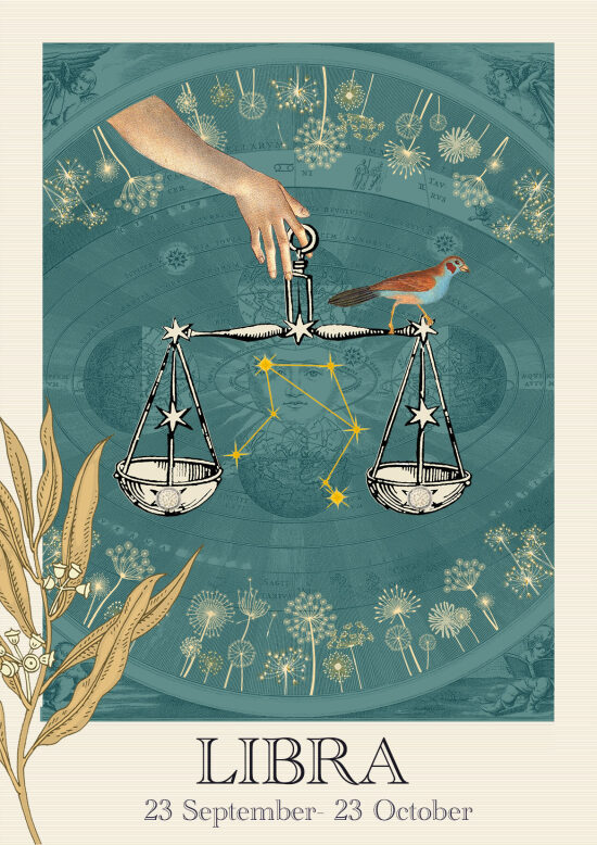 Signe de la balance.